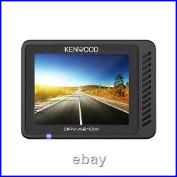 Kenwood DRV-A610WDP GPS Integrated Dashboard Camera with Rear View Camera