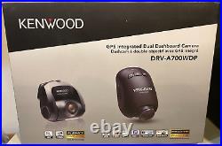 Kenwood DRV-A700WDP Compact HD Dash Cam with Wi-Fi & GPS, with Rear-View Camera