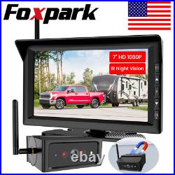 Magnetic Wireless Backup Camera +7 Split Screen Monitor 1080P Rear View Systems Magnetic Wireless Backup Camera +7 Split Screen Monitor 1080P Rear View Systems