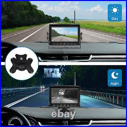 Magnetic Wireless Digital Backup Rear View Battery Camera + 7'' Monitor System