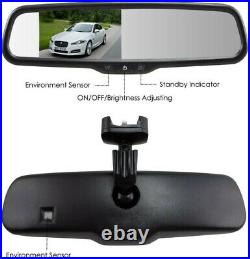 Master Tailgaters OEM Rear View Mirror w/ 4.3" LCD Auto Dimming Temp Compass 