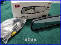 Momento R1 Car Rear View Mirror with 4.3 LCD Screen Dual Camera Inputs MR1000