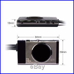 Motorcycle DVR Dual Lens Drving Recorder with 1080P FHD Front & Rear View Camera