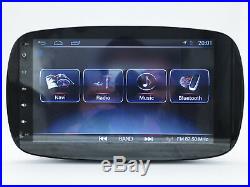 Multimedia Monitor Navigation System Android Stereo For Smart Car Fortwo 453