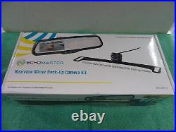 NEW EchoMaster MRCLP01CP Rearview Mirror Camera Kit