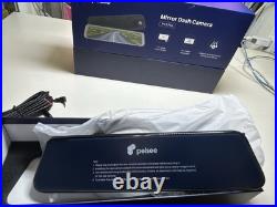 NEW Pelsee P12 Pro 4K Mirror Dash Cam, 12'' Rear View Mirror Camera Smart Driving