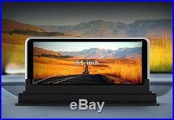 New 7.0HD Car DVR Rear view GPS Navigation Android 4.4 with DVR Camera FM WIFI