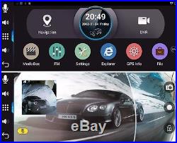 New 7.0HD Car DVR Rear view GPS Navigation Android 4.4 with DVR Camera FM WIFI