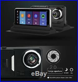 New 7 HD Android 4.4 GPS Nav Car Rear View DVR Camera Dsah Cam Recorder WiFi FM