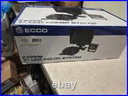 New Open Box ECCO K7000B Rear View Camera Kit, 800 x 480 Pixels 49KD99
