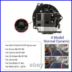 Normal Dynamic Car Rear View Reversing Flip Camera For VW Golf 6 Passat B8 POLO