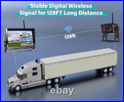 Nuoenx 10 Wireless Backup Camera System for Truck, HD 1080P IP69K Waterproof