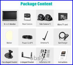Nuoenx 10 Wireless Backup Camera System for Truck, HD 1080P IP69K Waterproof