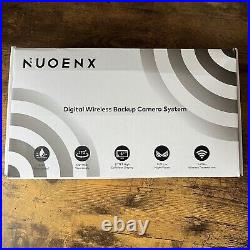 Nuoenx Wireless Digital Backup Camera System For RV, 5 HD Display Open Box