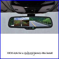 OEM Backup Camera & Replacement Mirror Monitor for Ford F250 F350 F450 2008-2016