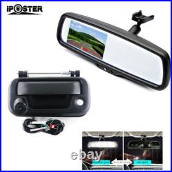 OEM Backup Parking Camera & OEM Mirror Monitor for Ford F250 F350 F450 2008-2016