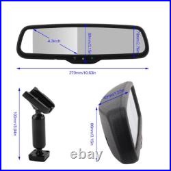 OEM Backup Parking Camera & OEM Mirror Monitor for Ford F250 F350 F450 2008-2016