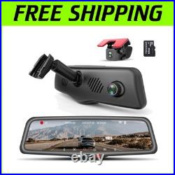 OEM Design 2K Rear View Mirror Dash Cam with Backup Camera & Parking Assistance