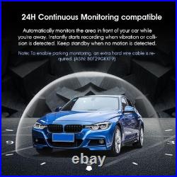 OEM Design 2K Rear View Mirror Dash Cam with Backup Camera & Parking Assistance