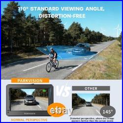 PARKVISION Bicycle Rear View Camera with Sunshade -4.3''HD 1080P Monitor wit