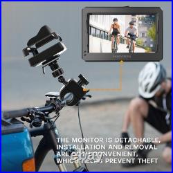 PARKVISION Bicycle Rear View Camera with Sunshade -4.3''HD 1080P Monitor wit