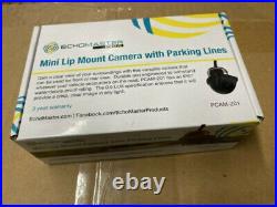 PCAM-201 Backup Reverse Camera Mini Lip-Mount Reverse/Front Mount withParking Line
