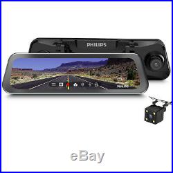 PHILIPS Car camera Front-Rear View 1296P G-sensor Night Vision Wi-Fi Dash Cam