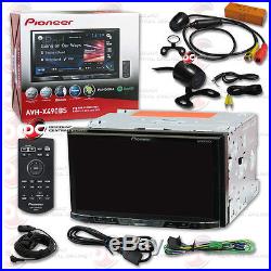 Pioneer Avh-x490bs 7 2din Touchscreen DVD Bluetooth Free 170° Rear View Camera