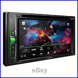 Pioneer Multimedia Receiver DVD/MP3/CD Player 6.2 Double DIN Rear View Camera