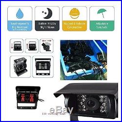 Professional 2 Rear View Camera 7 TFT LCD Night Vision wireless 34ft length
