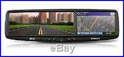 Pyle Car Rear View Backup Camera & Rearview Mirror Monitor System Kit with GPS