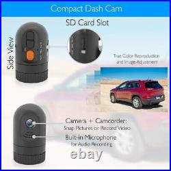 Pyle HD Video Recording System Dash Cam withRearview Mirror Monitor, Backup Camera