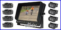 Pyle PLCMTR104 Dual Dc Volt Truck Rear View Camera With 10.1 Tft Lcd Monitor New