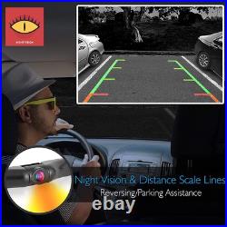 Pyle Rear View Backup Car Camera Screen Monitor System with Parking and Black