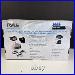Pyle Rearview Backup (4) Camera Monitor System Waterproof 7 Screen Car RV Truck