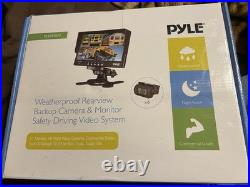 Pyle Wireless Rear View Backup 4-Camera 7 Quad Monitor DVR For Truck Bus Van RV Pyle Wireless Rear View Backup 4-Camera 7 Quad Monitor DVR For Truck Bus Van RV