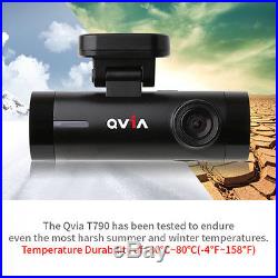 QVIA T790 FULL HD BLACKBOX DASH CAMERA Rear View Safety, Car, RV, Truck 16GB