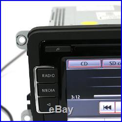 RCD510 Radio+Rear View Camera RGB Set For VW GOLF JETTA TIGUAN PASSAT POLO
