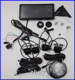READ 10.36 4k Monitor 1080P Backup Camera Front for Truck Rear Side 360 View