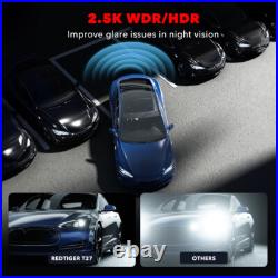 REDTIGER Mirror Dash Cam Front and Rear, 4K+2.5K Rear View Mirror Camera REDTIGER Mirror Dash Cam Front and Rear, 4K+2.5K Rear View Mirror Camera