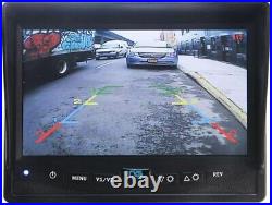 RVS Rear View Camera System (1) Heated Camera Setup Waterproof 7 Quad Screen