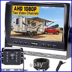 RV Backup Camera Plug and Play No Delays 7 Inch HD 1080P Rear View Camera RV Backup Camera Plug and Play No Delays 7 Inch HD 1080P Rear View Camera