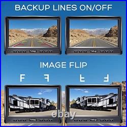 RV Backup Camera Plug and Play No Delays 7 Inch HD 1080P Rear View Camera