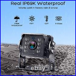 RV Backup Camera Plug and Play No Delays 7 Inch HD 1080P Rear View Camera