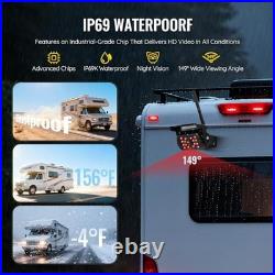 RV Backup Camera Wireless 1080P Rear View IR Night Vision Camera and 5 1-Cam