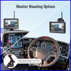 RV Backup Camera Wireless 1080P Rear View IR Night Vision Camera and 5 1-Cam