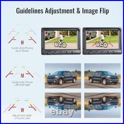 RV Backup Camera Wireless 1080P Rear View IR Night Vision Camera and 5 1-Cam