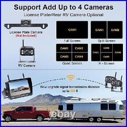 RV Backup Camera Wireless Recording 2 Cameras Y28