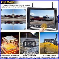 RV Backup Camera Wireless Recording 2 Cameras Y28