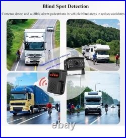 RV Camera System Carplay 10.36 Touch Quad Monitor 1080P Backup Camera